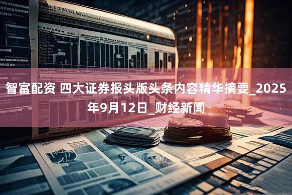 智富配资 四大证券报头版头条内容精华摘要_2025年9月12日_财经新闻